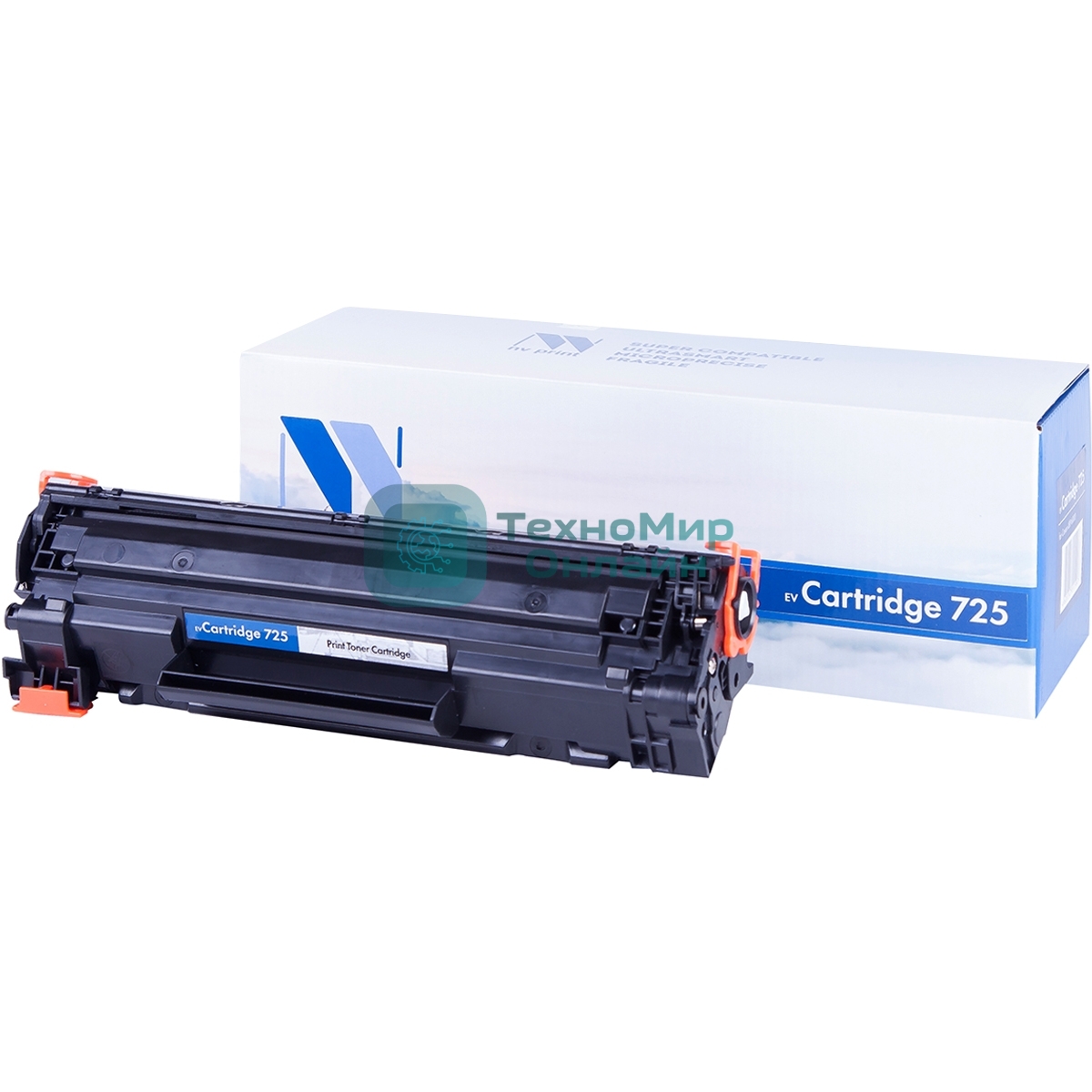 Картридж лазерный NVPrint совместимый Canon 725 для LBP 6000 (1600k)
