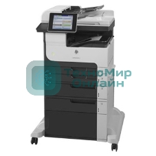 МФУ лазерное HP LaserJet Enterprise MFP M725f, лазерный принтер/сканер/копир/факс A3, 40ppm, 1200dpi, 1024Mb, 320Gb HDD, 5 trays 100+250+250+500+500, Cabinet, ADF100, Duplex, USB/LAN/FIH, Color LCD20i, 1y warr, repl. Q7830A M5035x, Q7831A M5035xs)