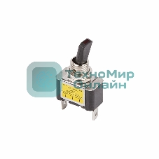 Тумблер Rexant 12V 30А (3c) ON-OFF однополюсный с зеленой LED подсветкой