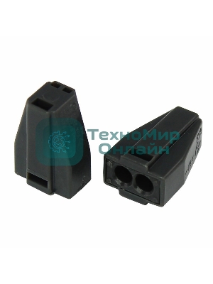 Соединительная клемма с пастой Rexant 2-х проводная до 2,5 мм², (5 шт.)