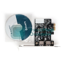 Контроллер USB Gembird SPCR-01, в PCI, порты: 2 внешн. USB 3.0