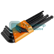 Ключи шестигранные набор Sturm! 1045-04-10Bx10 10шт, 1.5-10мм с ШАРОВИДНЫМ НАКОНЕЧНИКОМ