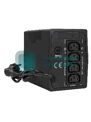 Источник бесперебойного питания ExeGate Power Back BNB-1000.LED.AVR.4C13 1000VA/550W, LED, AVR, 4*C13, черный