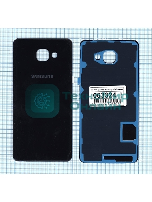 Задняя крышка для Samsung A710 Galaxy A7 (2016) черный
