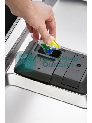 Встраиваемая посудомоечная машина ELECTROLUX EEG63410L/Встраиваемая узкая посудомоечная машина, загрузка на 10 комплектов посуды, сенсорное управление, 8 программ, 44.6x55x82 см, черный, сушка: стандартная (конденсация), индикация на полу: проекция дисплея