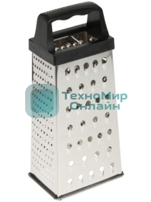 Терка LARA LR07-50 4 поверхности, высота 20 см, нерж. сталь, ручка