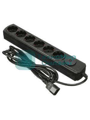 Сетевой фильтр Ippon BK-6-EU-3-10-W 3 м, 6 розеток, белый, коробка