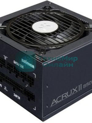 Блок питания Zalman ATX 850W ZM850-ARX2 80+ platinum (20+4pin) APFC 120мм fan 12xSATA Cab Manag RTL
