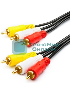 Кабель 3xRCA 3xRCA ATcom AT1002