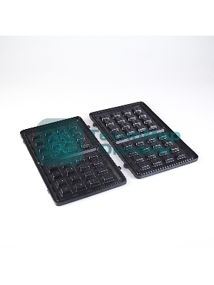 Сэндвич-тостер Galaxy Line GL 2959, черный, со съемными пластинами, 800 Вт