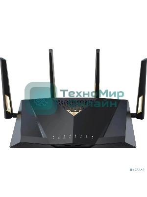 Маршрутизатор ASUS RT-BE88U, черный/желтый, 90IG08V0-MO3N0V