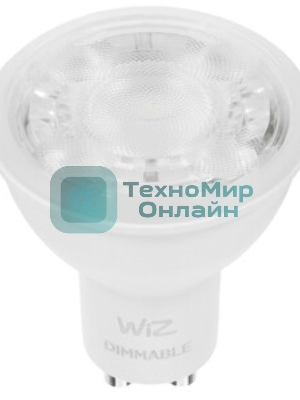 Лампа светодиодная WiZ Wi-Fi BLE 50W GU10 927 DIM 1PF/6