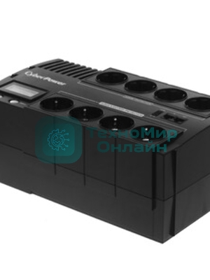 Источник бесперебойного питания CyberPower BR700E / 700ВА / 420Вт / USB/RJ11/45 (4+4 EURO)