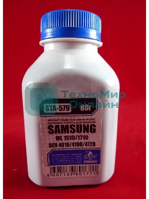 Тонер Samsung ML-1520/1710/1610/2010/SCX 4016/5112/4x20/4100 (фл, 80г) B&W Standart фас Рос.