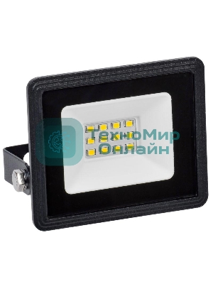 Прожектор светодиодный СДО 06-10 6500К IP65 черный IEK LPDO601-10-65-K02