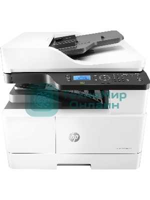 МФУ лазерное HP LaserJet MFP M443nda (8AF72A), A3, ч/б, печ. до 25 стр/мин. (А4) до 13 стр/мин. (А3), скан. до 21 стр/мин., 1200 x 1200 dpi (печать) 600x600dpi (скан.), USB, RJ-45
