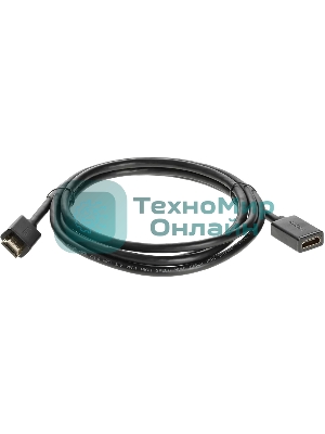 Кабель удлинительный HDMI-19M---HDMI-19F ver 2.0, 2m, TELECOM TCG235MF-2M