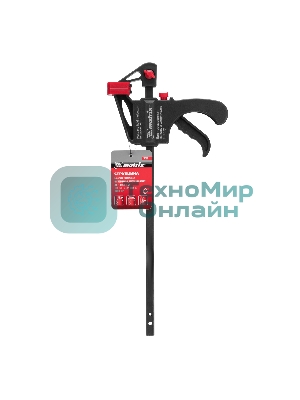 Струбцина универсальная Matrix, быстрозажимная, F-образная, 200 х 315 х 45 мм, пластиковый корпус