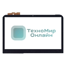 Сенсорное стекло (тачскрин) для Dell Inspiron 14R 5421 3421, черный