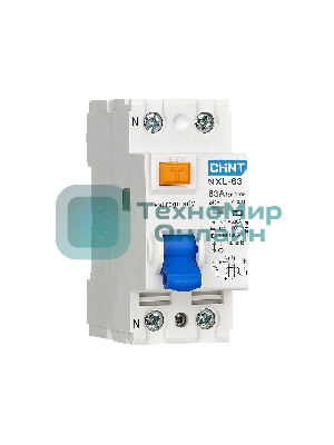 Выключатель дифференциального тока (УЗО) NXL-63 6kA 1P+N 25A 30mA A (R)