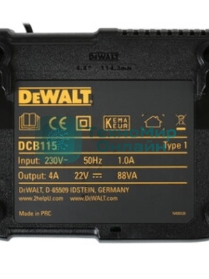 Зарядное устройство DeWalt DCB105 12-20V 1.5A Li-ion
