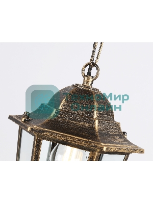 Светильник Ambrella light ST2031 GD/BK/CL золото/черный/прозрачный IP54 E27 max 40W D150*780