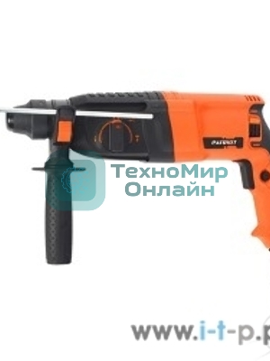 Перфоратор Patriot RH 262 The One Перфоратор 140301325 SDS+, мощность 820 Вт, 2,9 Дж, 4 режима работы, макс.диаметр 26мм, в пластиковом кейсе