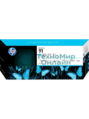 Картридж струйный HP 91 C9470A Pigment (775 мл) светло-голубой для DJ Z6100