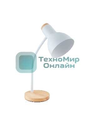 Светильник настольный СТАРТ CT84, E27, до 40Вт, 1,5м, белый