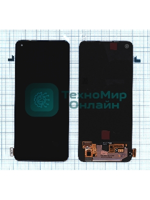 Дисплей для Realme 8 4G в сборе с тачскрином (orig lcd) черный