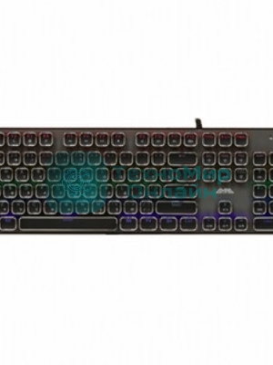 Клавиатура проводная GMNG GG-KB815X (1913914), USB, черный + белый