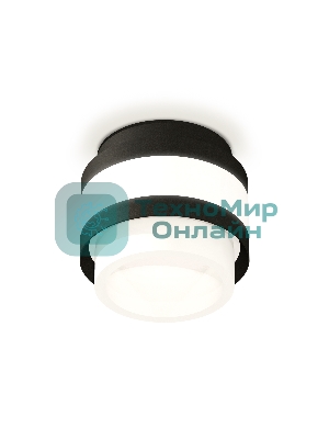 Светильник Ambrella Light XS8420001 SBK/FR черный песок/белый матовый GX53 (C8420, N8401)
