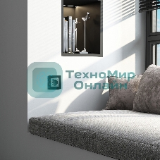 Рамка на 1 пост Senso (черный, стекло soft-touch) W0013108