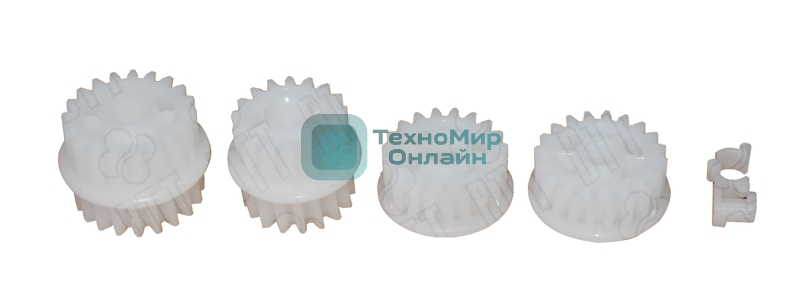 Комплект шестерен печки HP LJ P3005/M3027/M3035 (RU5-0956+RU5-0957+RU5-0958+RU5-0959) (CB414-67923)