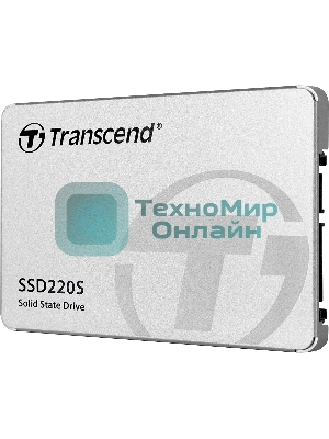 Накопитель SSD Transcend SSD220S, 960Gb, SATA III, 2.5