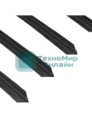 Вилы копальные 4-х рогие, 190x220 мм, широкий зуб, удлиненная тулейка, без черенка (АРТИ)