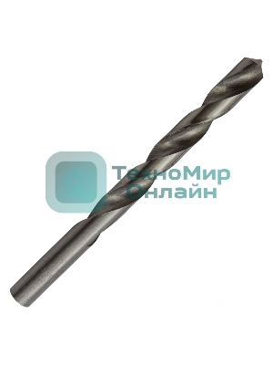 Сверло по металлу Matrix, 12 мм, полированное, HSS, 5 шт. цилиндрический хвостовик