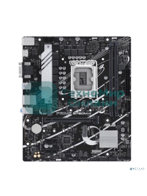 Материнская плата ASUS PRIME B760M-K, LGA 1700, Intel B760, 2xDDR5, 4xSATA, 2xM.2, 1xPCIe 4.0 x16, 2xPCIe x1, 1xHDMI, 1xVGA, 1x 2.5Gb LAN, 2xUSB-A 3.2 Gen 1, 2xUSB-A 2.0, 3x3.5 мм, 7.1, mATX