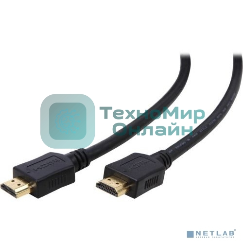 Кабель Filum HDMI 0.5 м., ver.1.4b, CCS, черный, разъемы: HDMI A male-HDMI A male, пакет. FL-CL-HM-HM-0.5M (894130)