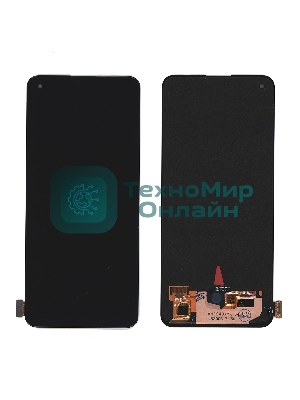 Дисплей (модуль) для Realme 8 Pro в сборе с тачскрином (OLED) черный
