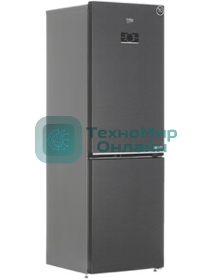 Холодильник Beko B5RCNK363ZXBR антрацит двухкамерный 220/100л морозилка снизу Total No Frost