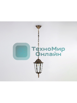 Светильник Ambrella light ST2031 GD/BK/CL золото/черный/прозрачный IP54 E27 max 40W D150*780