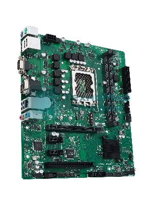 Материнская плата ASUS Pro H610M-C D4-CSM, LGA 1700, Intel H610, 2xDDR4, 4xSATA, 1xM.2, 1xPCI-E 4.0 x16, 1xPCI, 1xDP, 1xHDMI, 1xVGA, 1x 1Gb LAN, 2xUSB-A 2.0, 2xUSB-A 3.2 Gen 1, 3x3.5 мм, 7.1, Micro-ATX