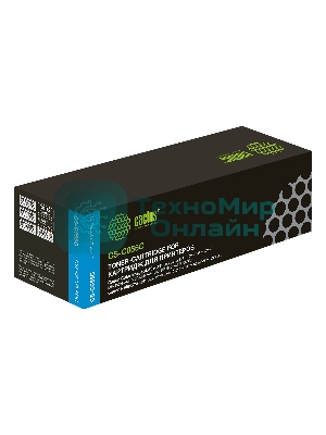 Картридж лазерный Cactus CS-C055C голубой (2100 стр.) для Canon LBP663Cdw, LBP664Cx, MF746Cx, MF742Cdw, MF744Cdw