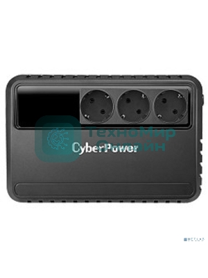 Источник бесперебойного питания CyberPower BU725E 725VA/390W (3 EURO) 