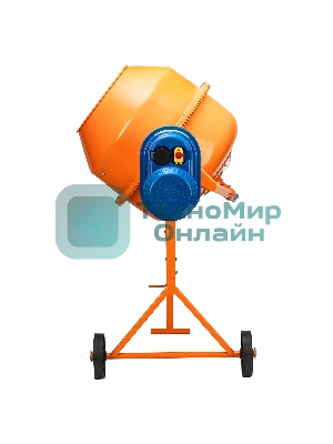 Бетоносмеситель Россия СБР-190 190 л, 1,0 кВт, 220 В, чугунный венец