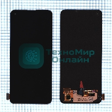 Дисплей (модуль) для Realme 8 Pro в сборе с тачскрином (OLED) черный