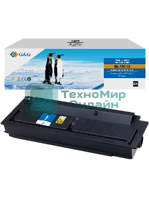 Картридж лазерный G&G GG-TK6115 черный (15000 стр.) для Kyocera ECOSYS M4125idn/M4132idn