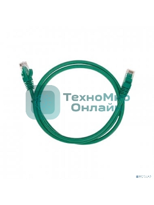Патч-корд U/UTP Rexant cat.6, RJ45-RJ45, неэкранированный, 26AWG, LSZH, зеленый, 1 м