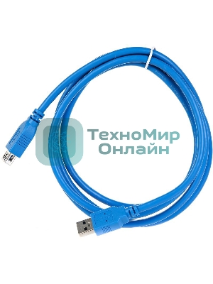 Кабель-удлинитель VCOM VUS7065-1.8M USB3.0 Am-Af 1,8m